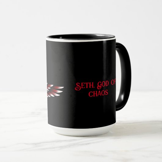 TSDS: Seth's Scarab Coat Graphic Tasse (VorderseiteRechts)