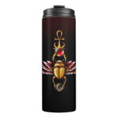 TSDS: Seth's Scarab Coat Graphic Thermosbecher (Vorderseite)