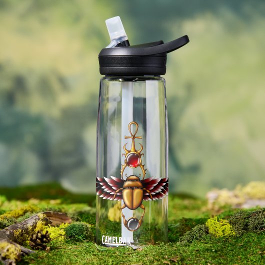 TSDS: Seth's Scarab Coat Graphic Trinkflasche (Außenbereich)