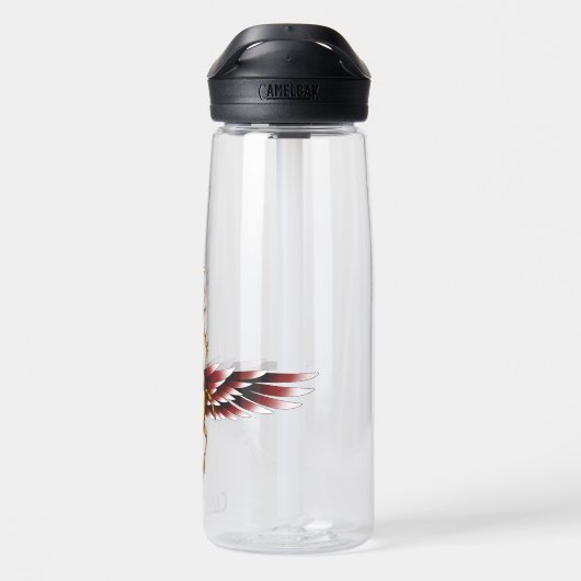 TSDS: Seth's Scarab Coat Graphic Trinkflasche (Rückseite)