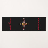 TSDS: Seth's Scarab Coat Graphic Yogamatte (Vorderseite (Horizontal))