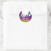 TSE 5 RUNDER AUFKLEBER (Tasche)