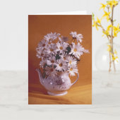 TSE IN Teapot Jeder Anlass Card Karte (Gelbe Blume)