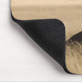 Tsessebe Antilope auf Ausblick für Fleischfresser Mousepad (Ecke)