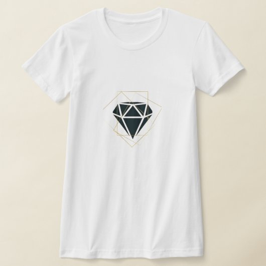 Tshart Diament noir T-Shirt (Ablage )