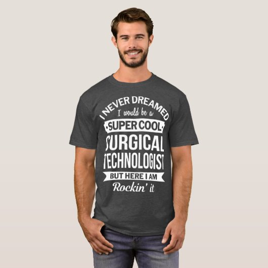 Tshirt, der Chirurg-Technologe, spendet Funny T-Shirt (Vorne ganz)