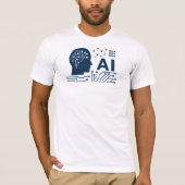 Tshirt der künstlichen allgemeinen Intelligenz (Vorderseite)