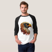 Tshirt estampada diseño artístico Águila (Vorne ganz)