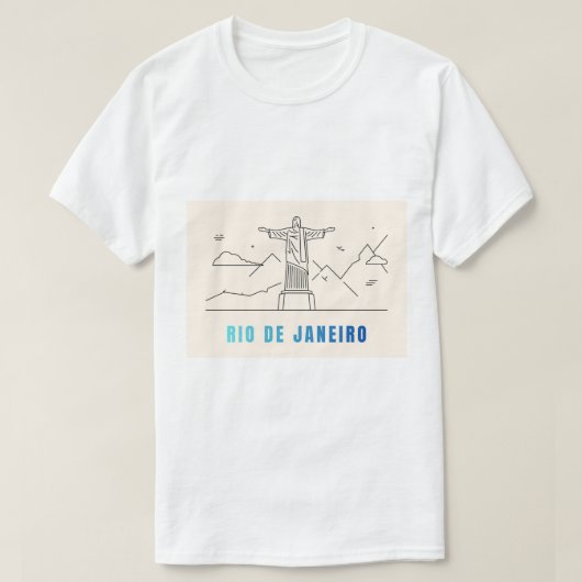 Tshirt for men rio de Janeiro brazil (Design vorne)