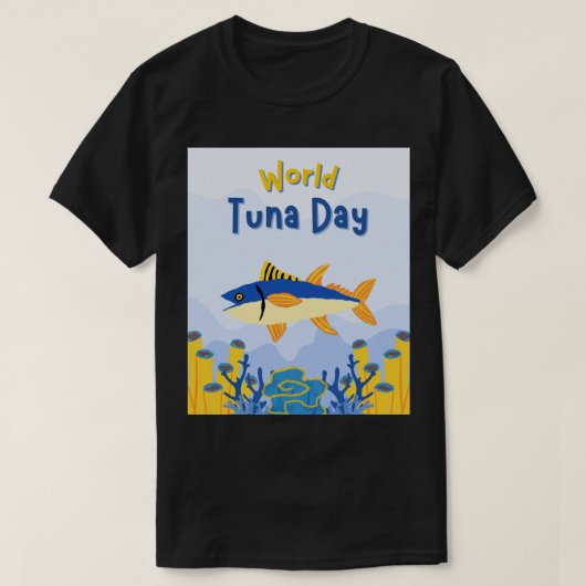 Tshirt for men world tuna day  (Design vorne)