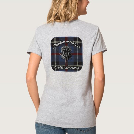 Tshirt Frau OL Frankreich (Rückseite)