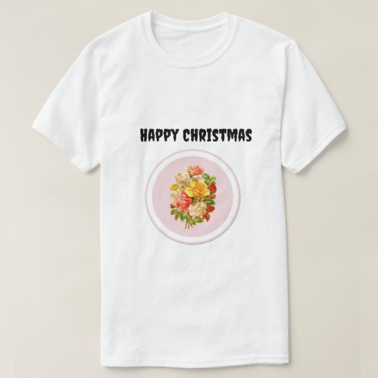 Tshirt fröhlich Weihnachten (Design vorne)