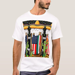 TSHIRT FÜR MEXIKANER, DIE IN DEN USA leben