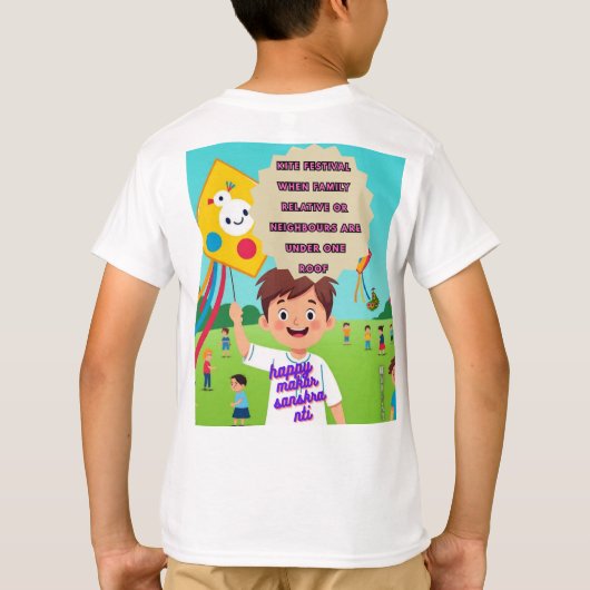 Tshirt Indian festivals (Rückseite)