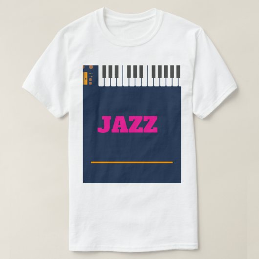 Tshirt Jazz (Design vorne)