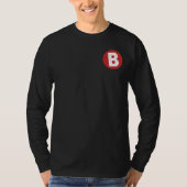 TShirt, lang geschält, für Männer T-Shirt (Vorderseite)