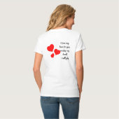 TShirt Madre mi corazon se multiplica (Rückseite Vollansicht)