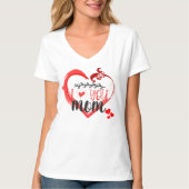 TShirt Madre mi corazon se multiplica (Vorderseite)