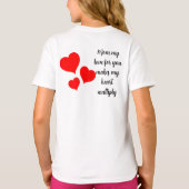 TShirt Madre mi corazon se multiplica (Rückseite)