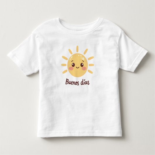 Tshirt niños con sol sonriente  (Vorderseite)