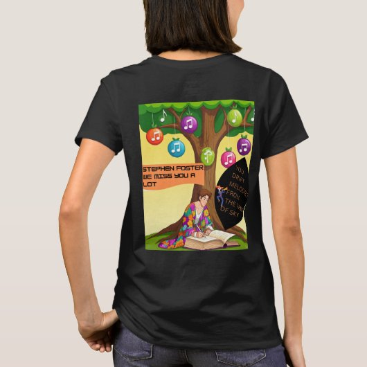 Tshirt Stephen foster (Rückseite)