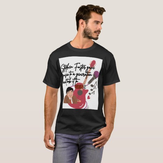 Tshirt Stephen fosters  (Vorne ganz)