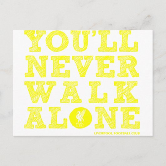 Tshirt YNWA-Liverpool Postkarte (Vorderseite)