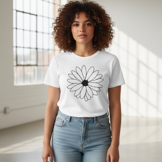 Tshirts Oversized T-shirt, Summer Tee Garden