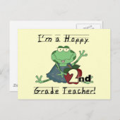 Tshirts und Geschenke der zweiten Klasse Postkarte (Vorne/Hinten)