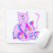 Tshirts und Geschenke für die rosa Katze Mousepad (Mit Mouse)