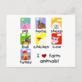 Tshirts und Geschenke für landwirtschaftliche Nutz Postkarte (Vorderseite)