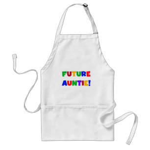 Tshirts und Geschenke für zukünftige Tante-Primärf Schürze