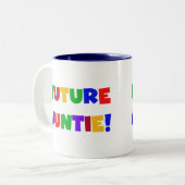 Tshirts und Geschenke für zukünftige Tante-Primärf Zweifarbige Tasse (Vorderseite Links)