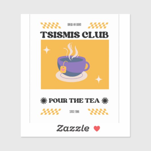 Tsismis Club Vinyl Sticker (Blatt)