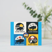 Tsistas Circle - Sandcreek Postkarte (Stehend Vorderseite)