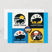 Tsistas Circle - Sandcreek Postkarte (Vorne/Hinten)