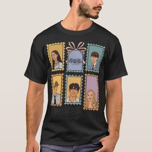 Tsitp Briefmarken T-Shirt (Vorderseite)
