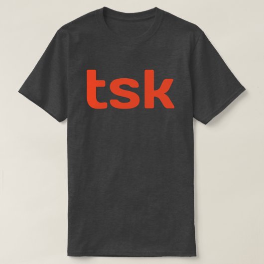 TSK einfache T T-Shirt (Design vorne)