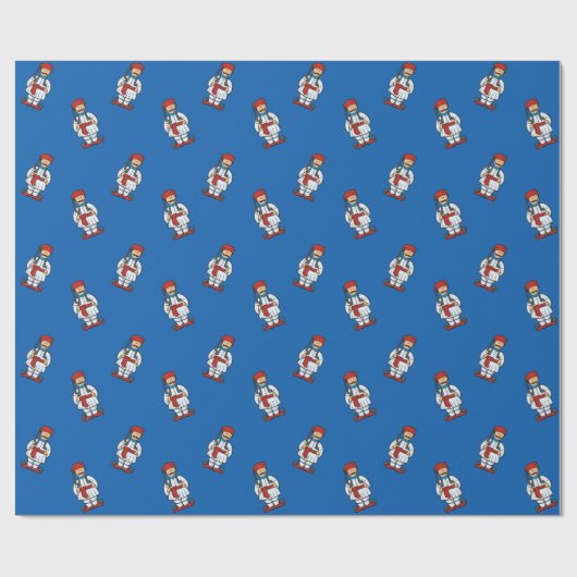 Tsolias Cartoon Pattern Geschenkpapier (Flach)