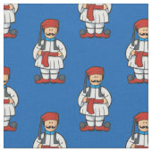 Tsolias Cartoon Pattern Stoff (Nahaufnahme)