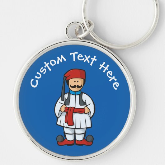 Tsolias Cartoon Schlüsselanhänger (Vorne)