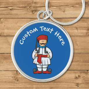 Tsolias Cartoon Schlüsselanhänger