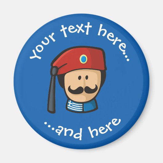 Tsolias Head Magnet (Vorne)