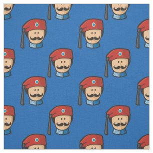 Tsolias Head Pattern Stoff