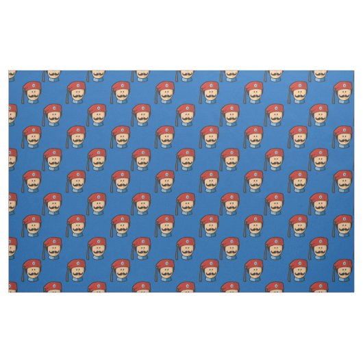 Tsolias Head Pattern Stoff (Fat Quarter (45,7 x 55,9 cm))