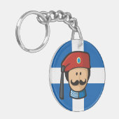 Tsolias Head Schlüsselanhänger (Vorderseite links)