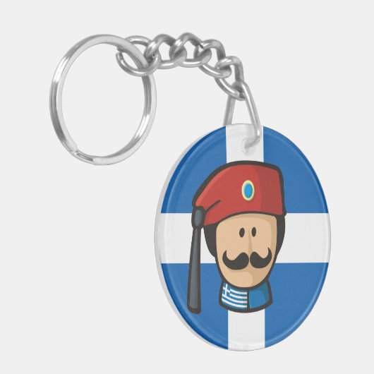 Tsolias Head Schlüsselanhänger (Vorderseite links)