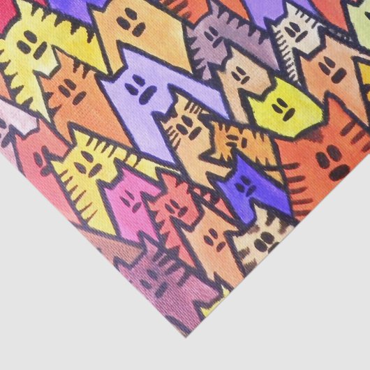 TSP - 0060 - KATZEN - Seidenpapier (Ausschnitt)