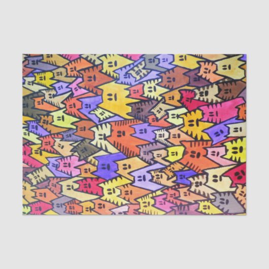TSP - 0061 - KATZEN - Seidenpapier (Vorderseite)