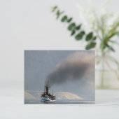 TSS Dampfschiff Earnslaw 1912 Postkarte (Stehend Vorderseite)
